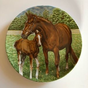 Kaiser Collector Porcelain Horse Plate